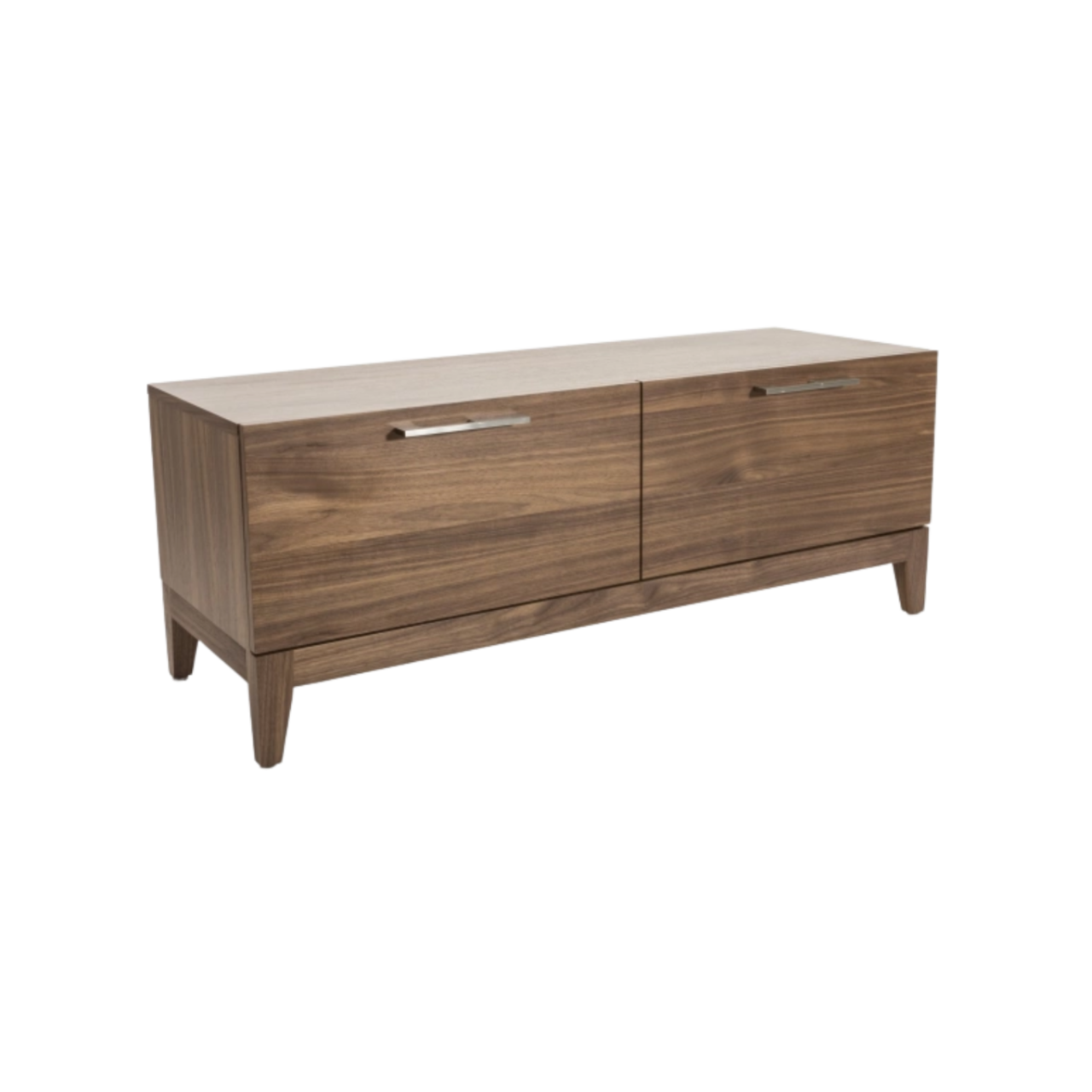 Peony Walnut Brown Oak Wood TV Unit